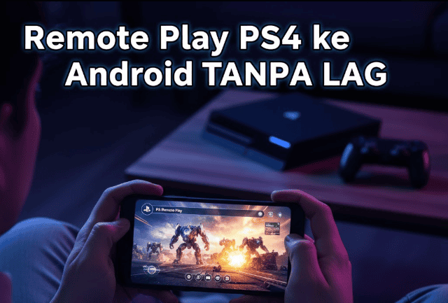 Cara Remote Play PS4 ke Android Tanpa Lag
