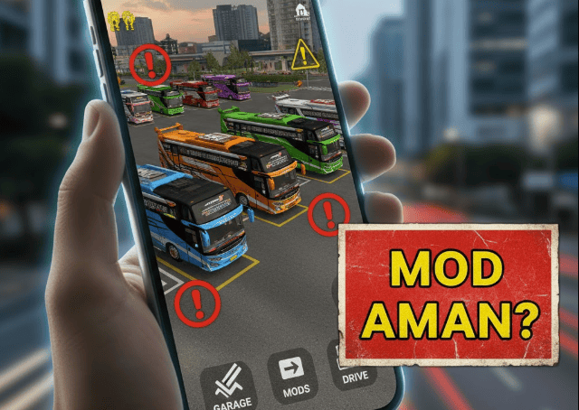 mod bus simulator aman atau tidak